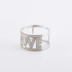 Bague pavage Diamants