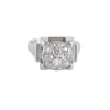Bague pavage Diamants or blanc