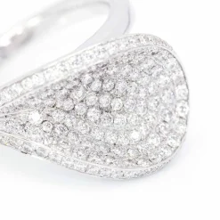 Bague Pavée Diamants Or blanc