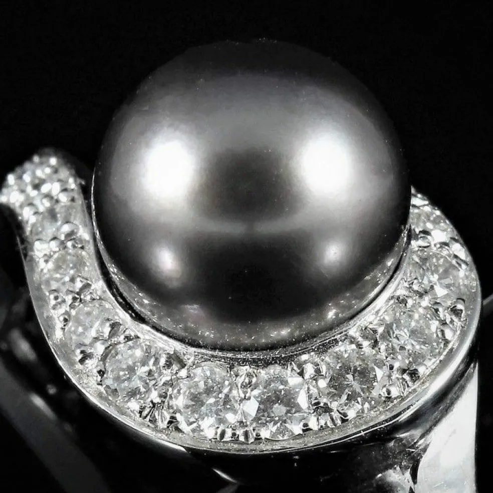 Bague perle