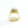 Bague Perle Art Déco