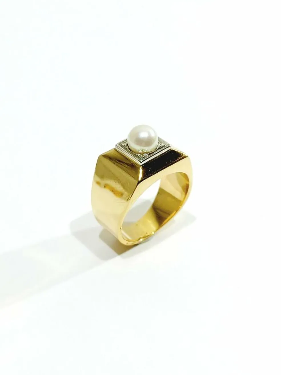 Bague Perle Art Déco