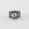 Bague Perle de Tahiti & Diamants