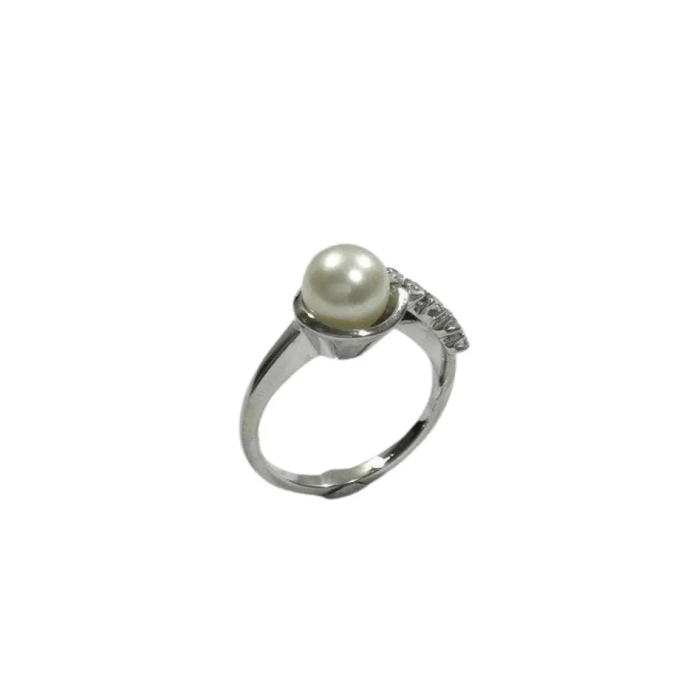 Bague Perle Diamants