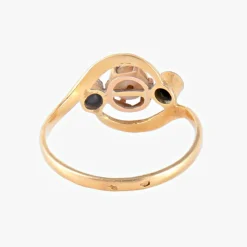 Bague Perle Diamants