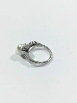 Bague Perle Diamants