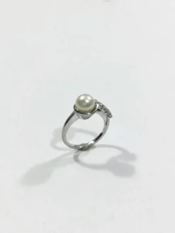 Bague Perle Diamants