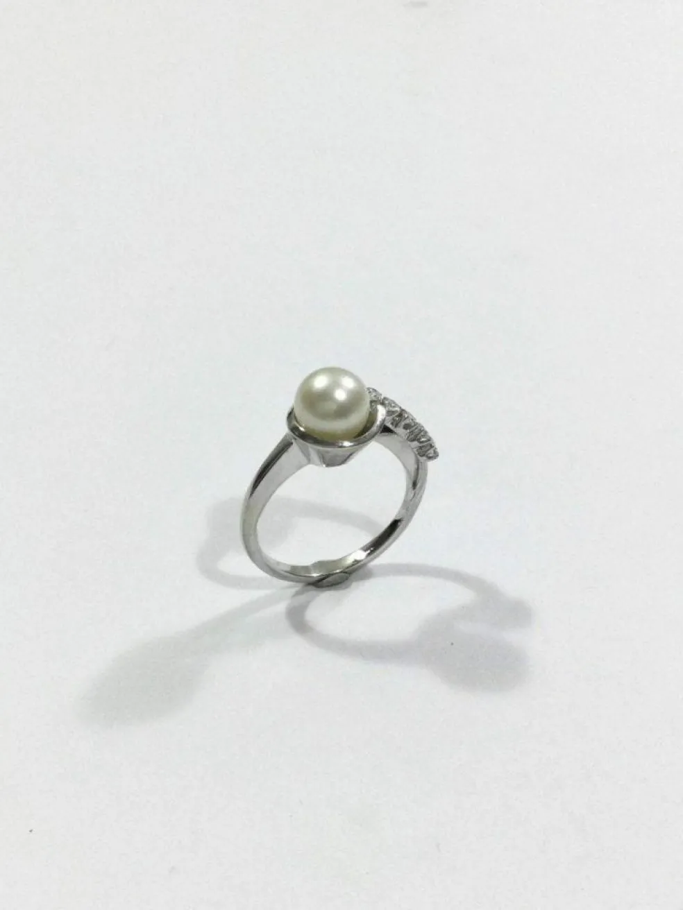 Bague Perle Diamants