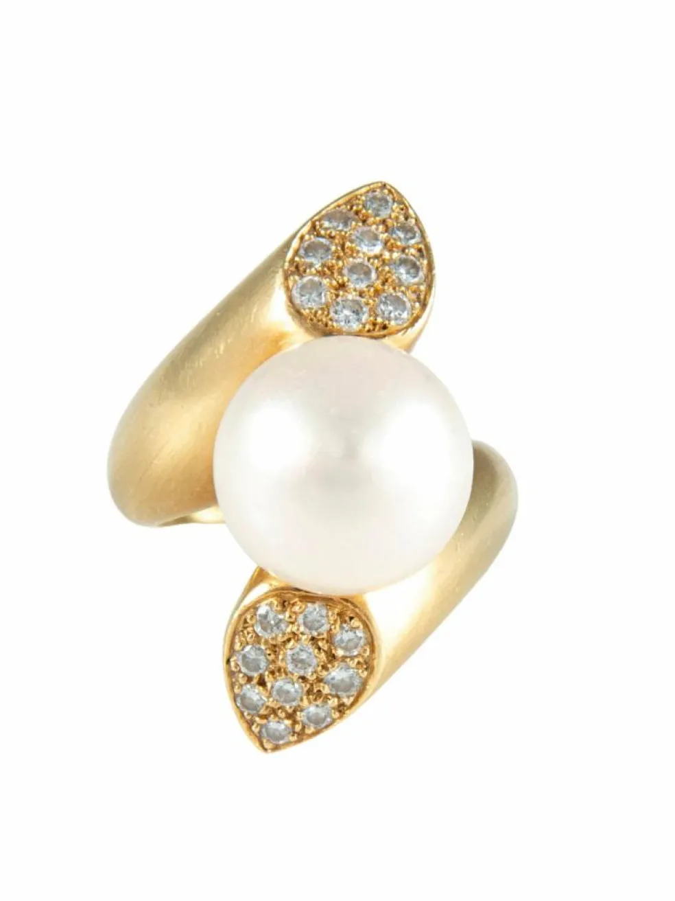 Bague Perle et Diamants