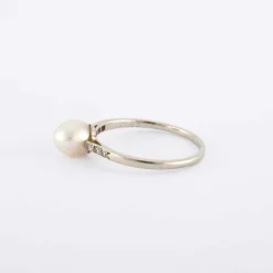 Bague Perle et diamants