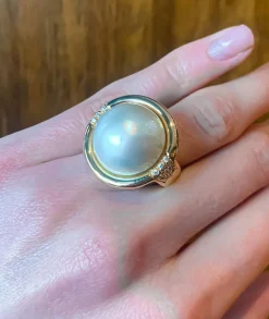 Bague Perle Mabé