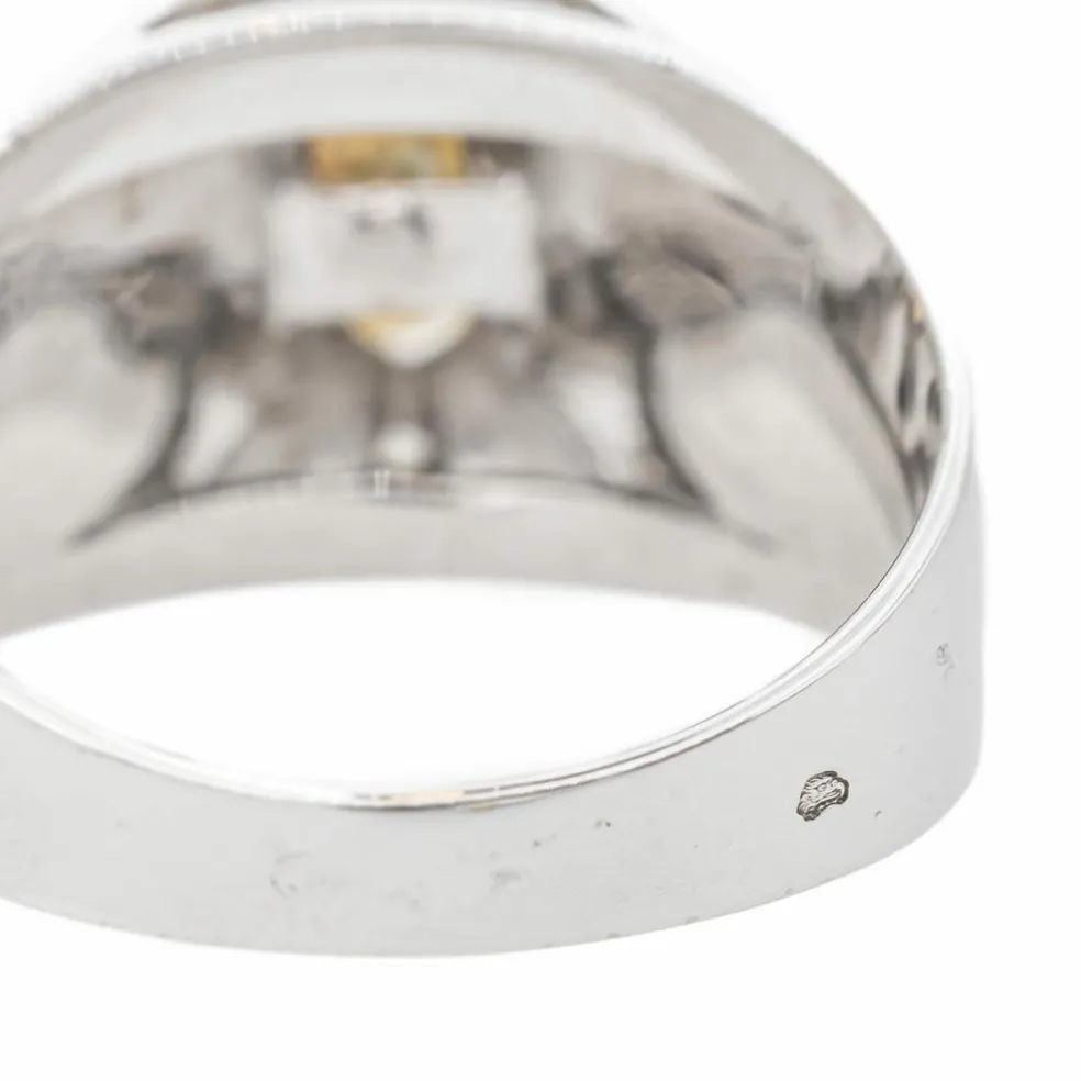 Bague Perle Or blanc Perle