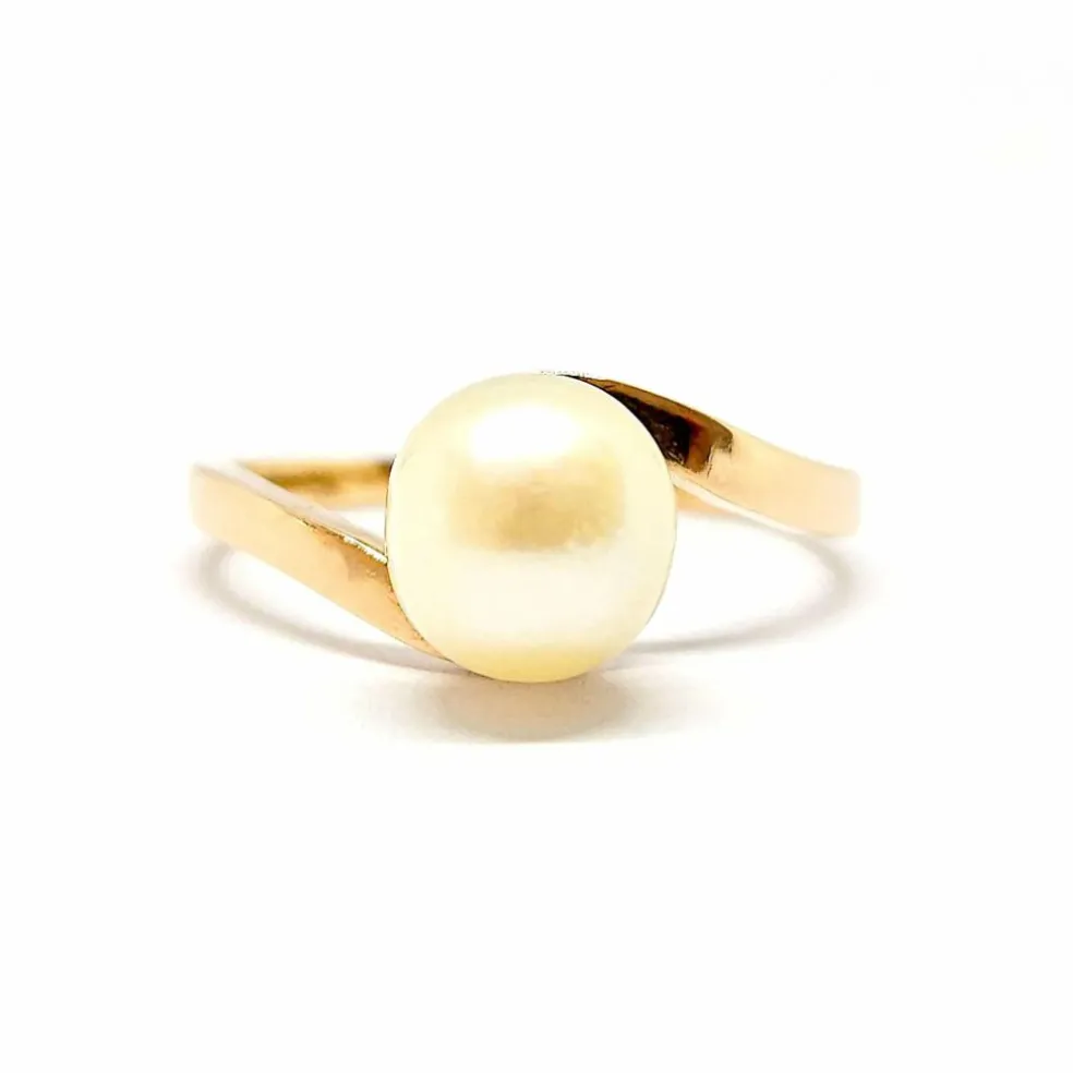 Bague Perle Or jaune
