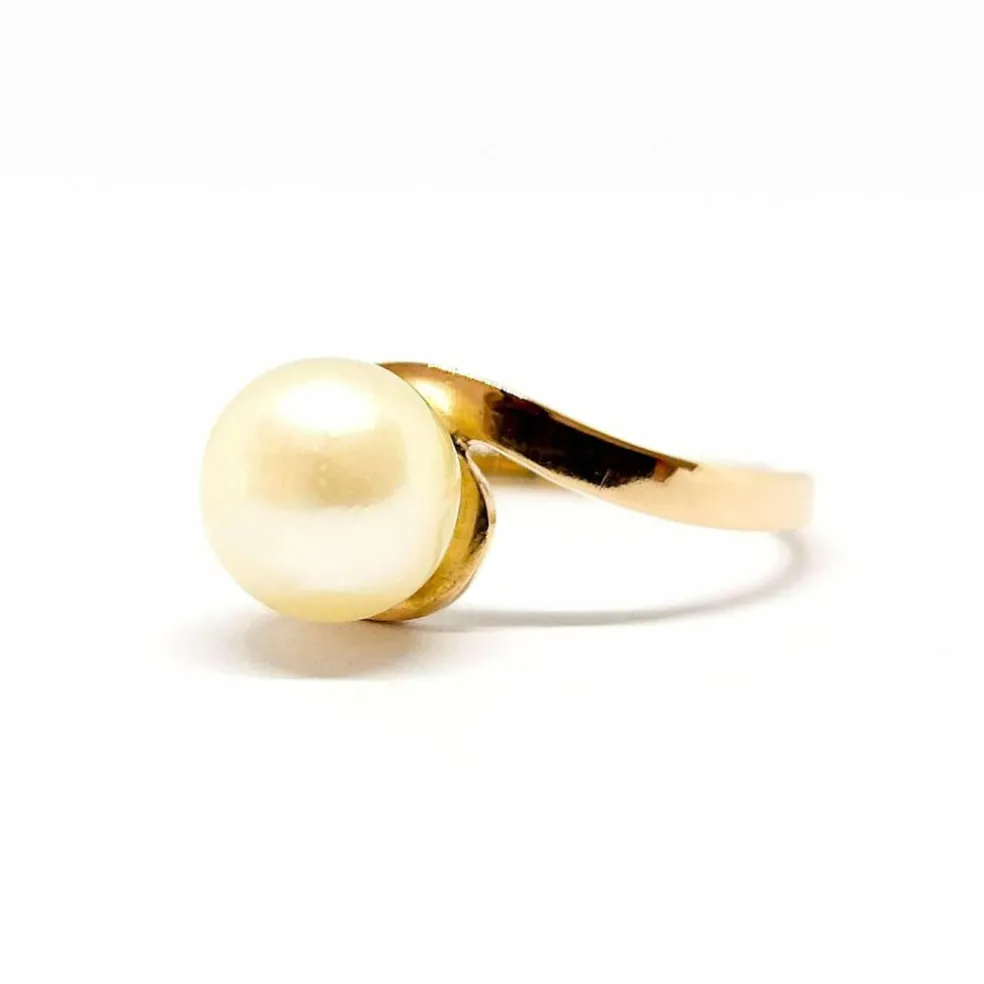 Bague Perle Or jaune