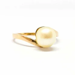 Bague Perle Or jaune