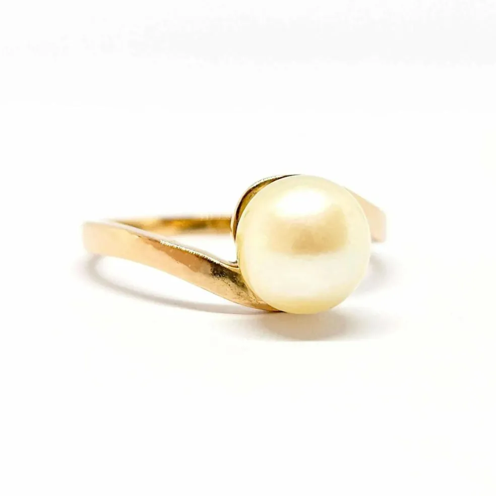 Bague Perle Or jaune