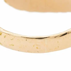 Bague perle or jaune perle