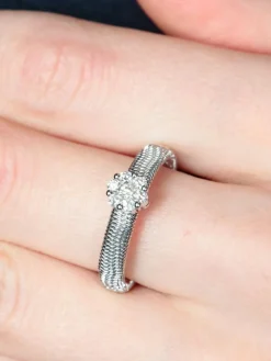 Bague Petite fleur Diamants