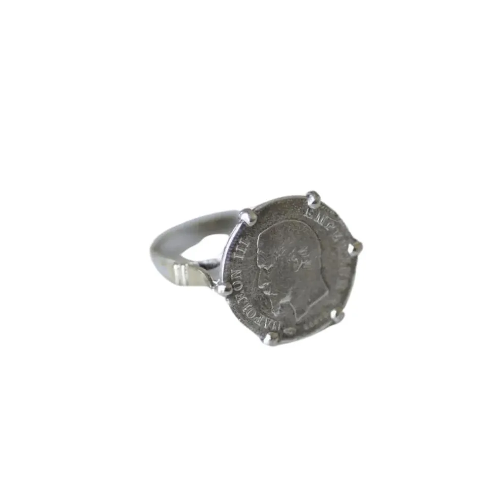 Bague pièce Napoléon 20 cent Francs