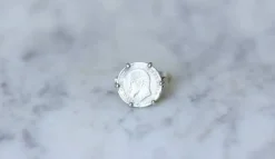 Bague pièce Napoléon 20 cent Francs