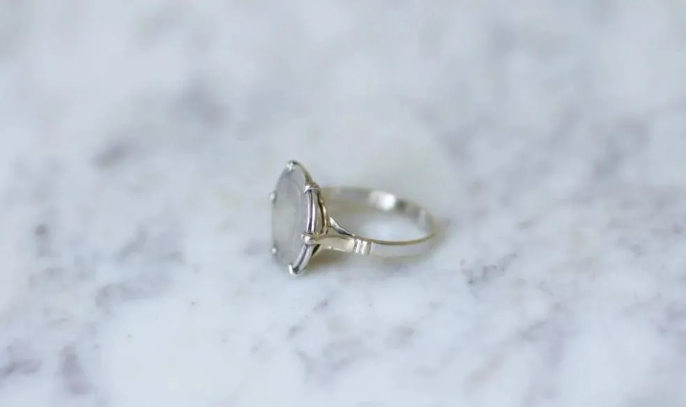 Bague pièce Napoléon 20 cent Francs