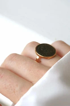 Bague pièce romaine Nummus