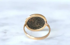 Bague pièce romaine Nummus