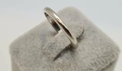 Bague Platine & Or Blanc