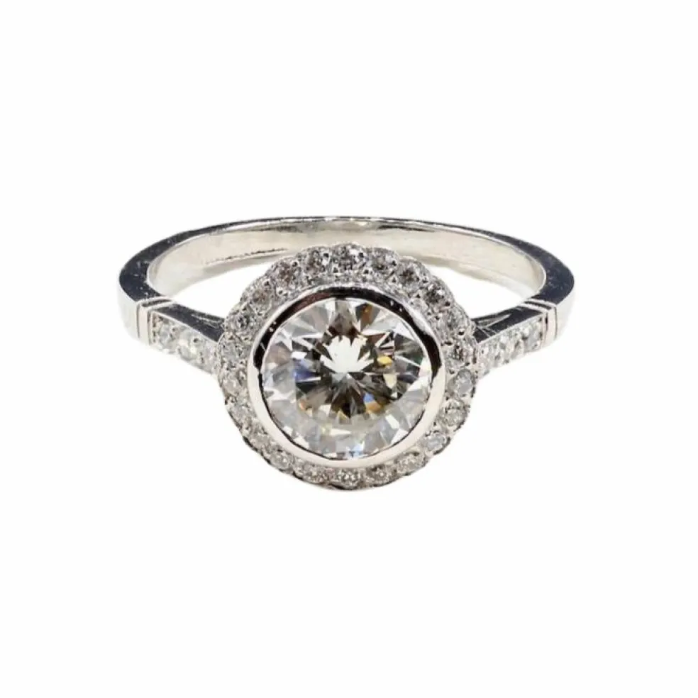 Bague Platine Diamant
