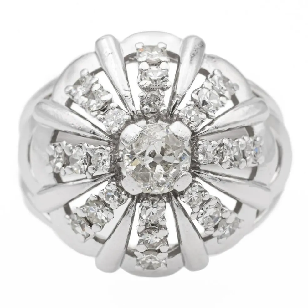 Bague Platine diamant