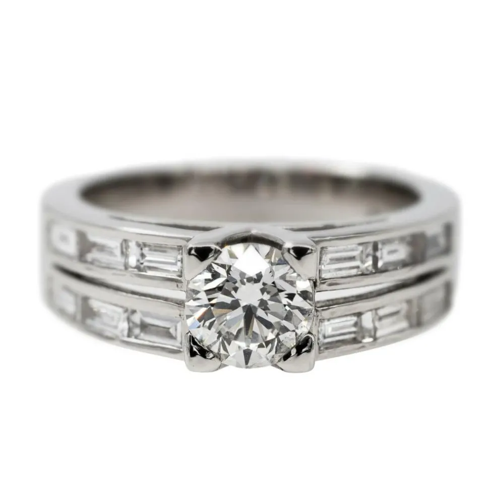 Bague Platine Diamant