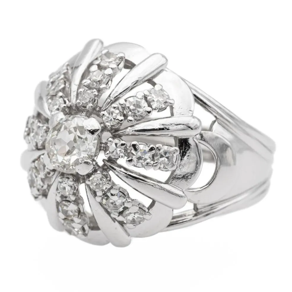 Bague Platine diamant