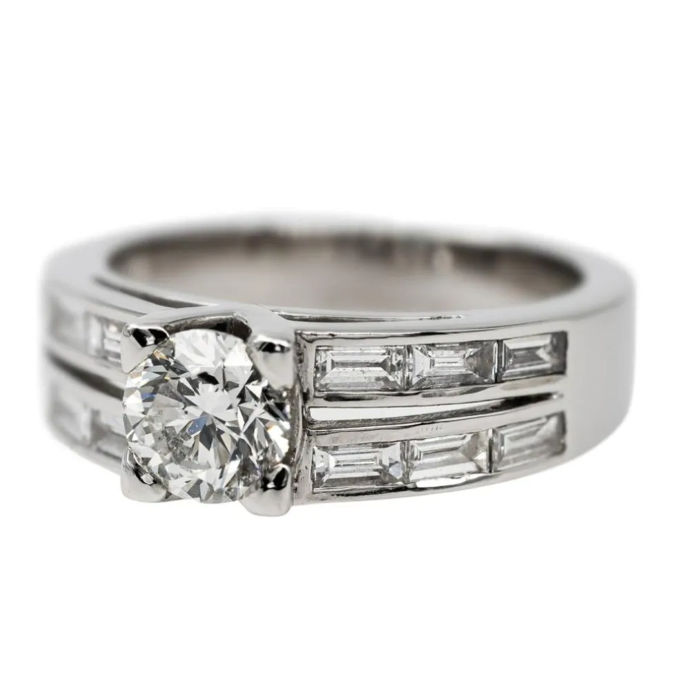 Bague Platine Diamant