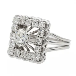 Bague Platine Diamant
