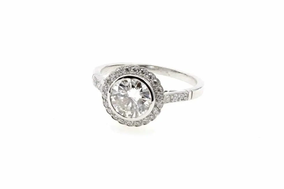 Bague Platine Diamant
