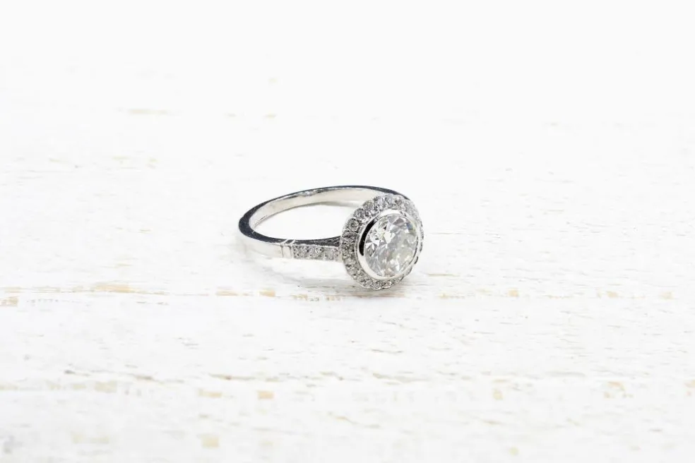 Bague Platine Diamant