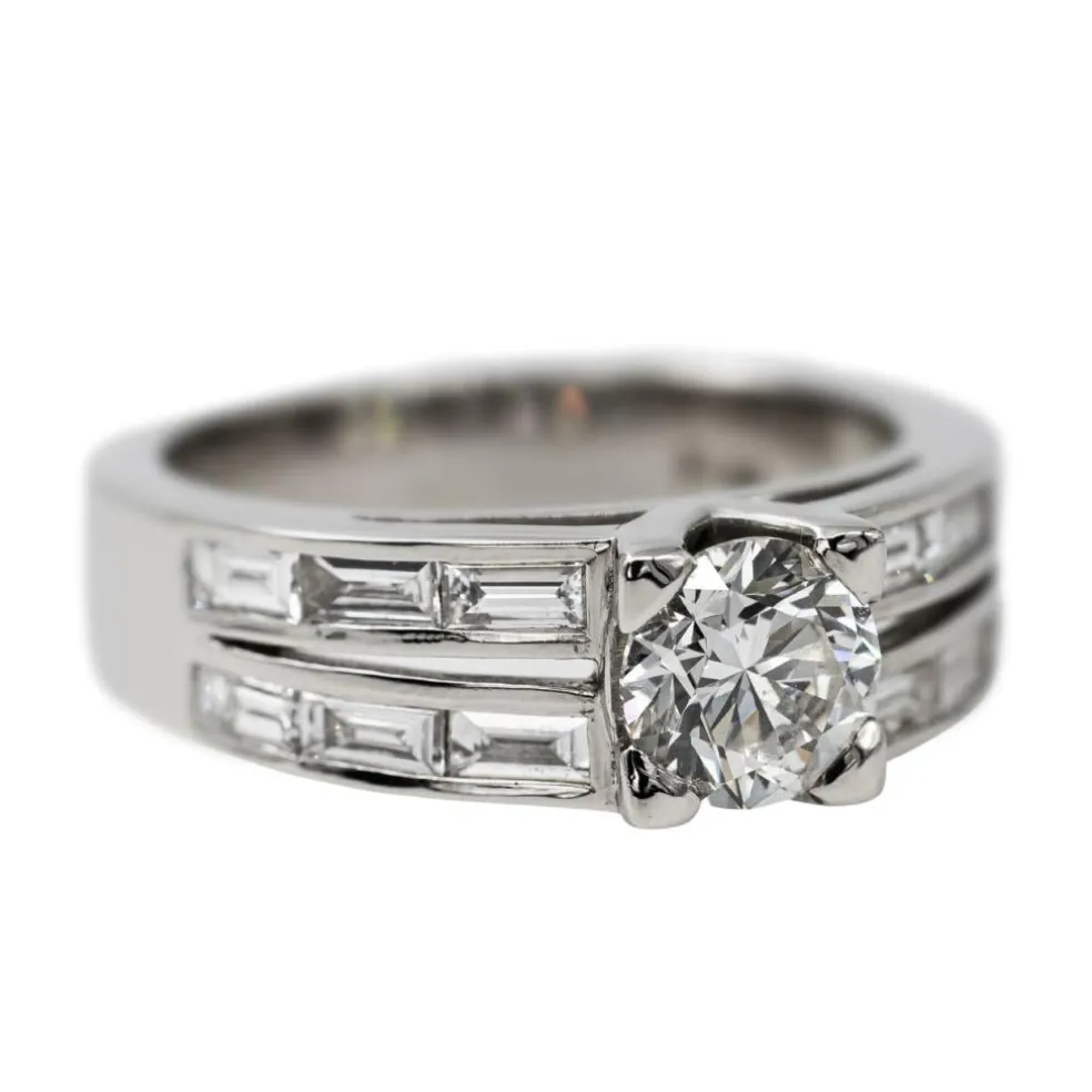 Bague Platine Diamant