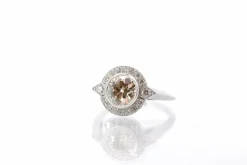 Bague Platine Diamants