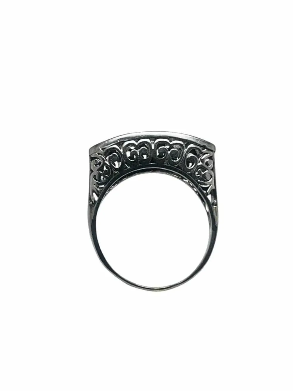 Bague Platine Diamants