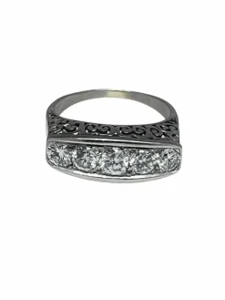 Bague Platine Diamants