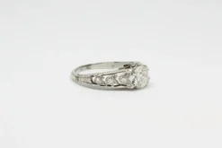 Bague Platine Diamants