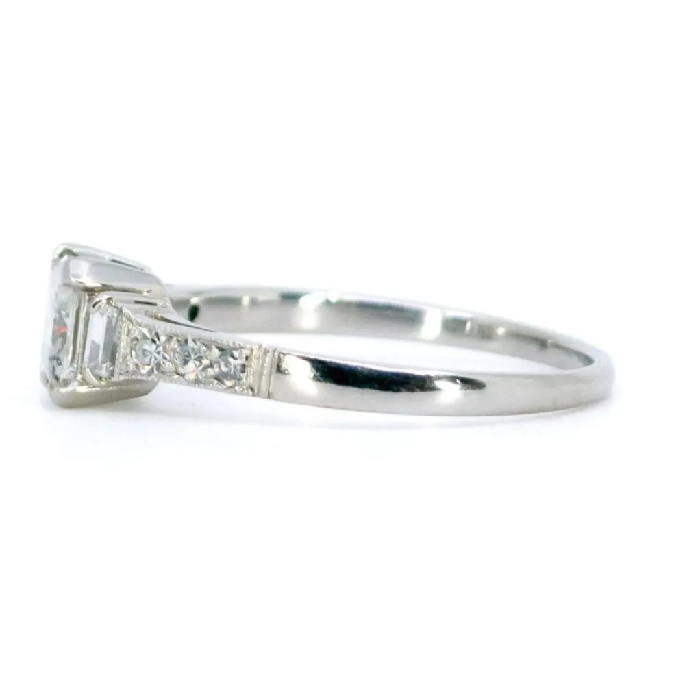 Bague Platine Diamants