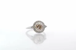 Bague Platine Diamants