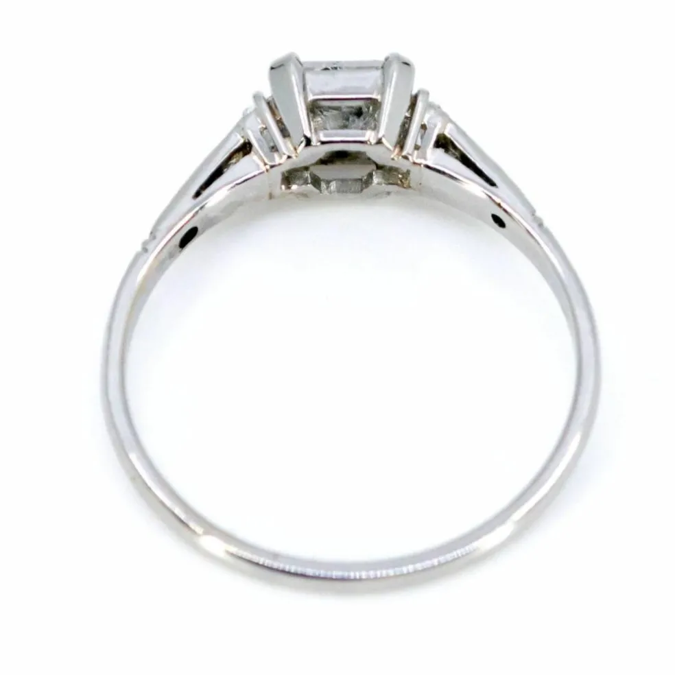 Bague Platine Diamants