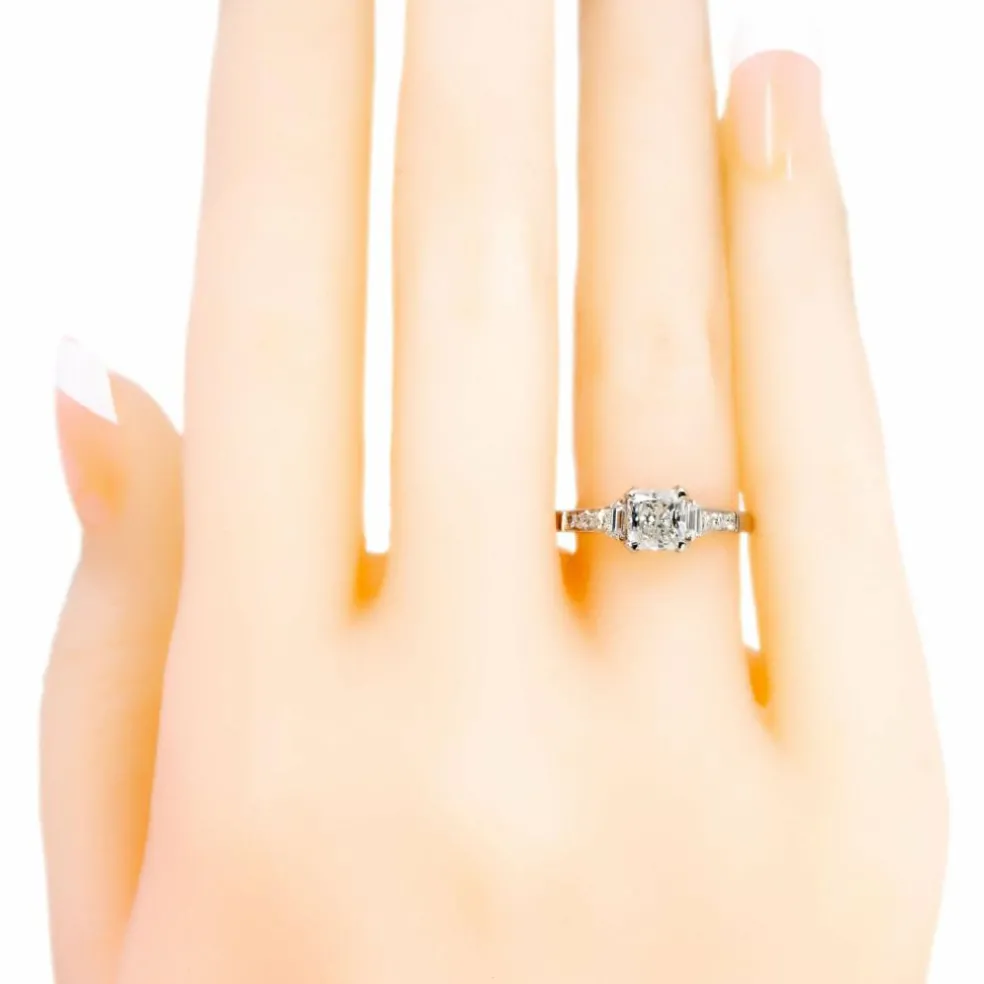 Bague Platine Diamants
