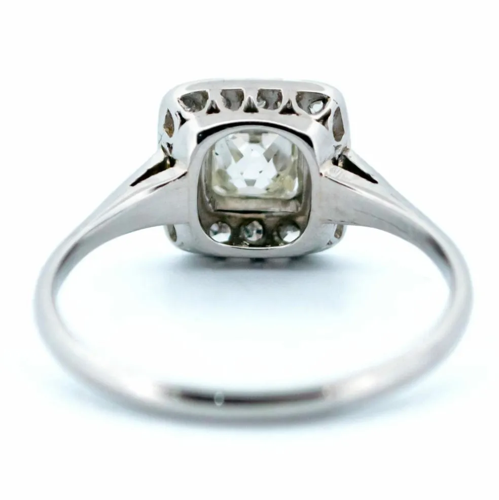 Bague Platine Diamants
