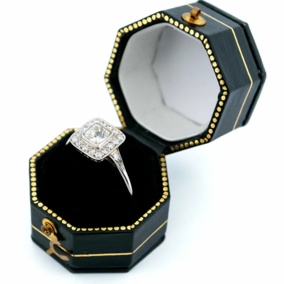 Bague Platine Diamants