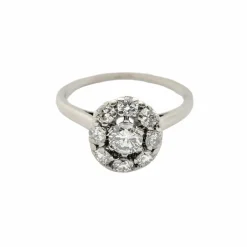 Bague Platine et diamants