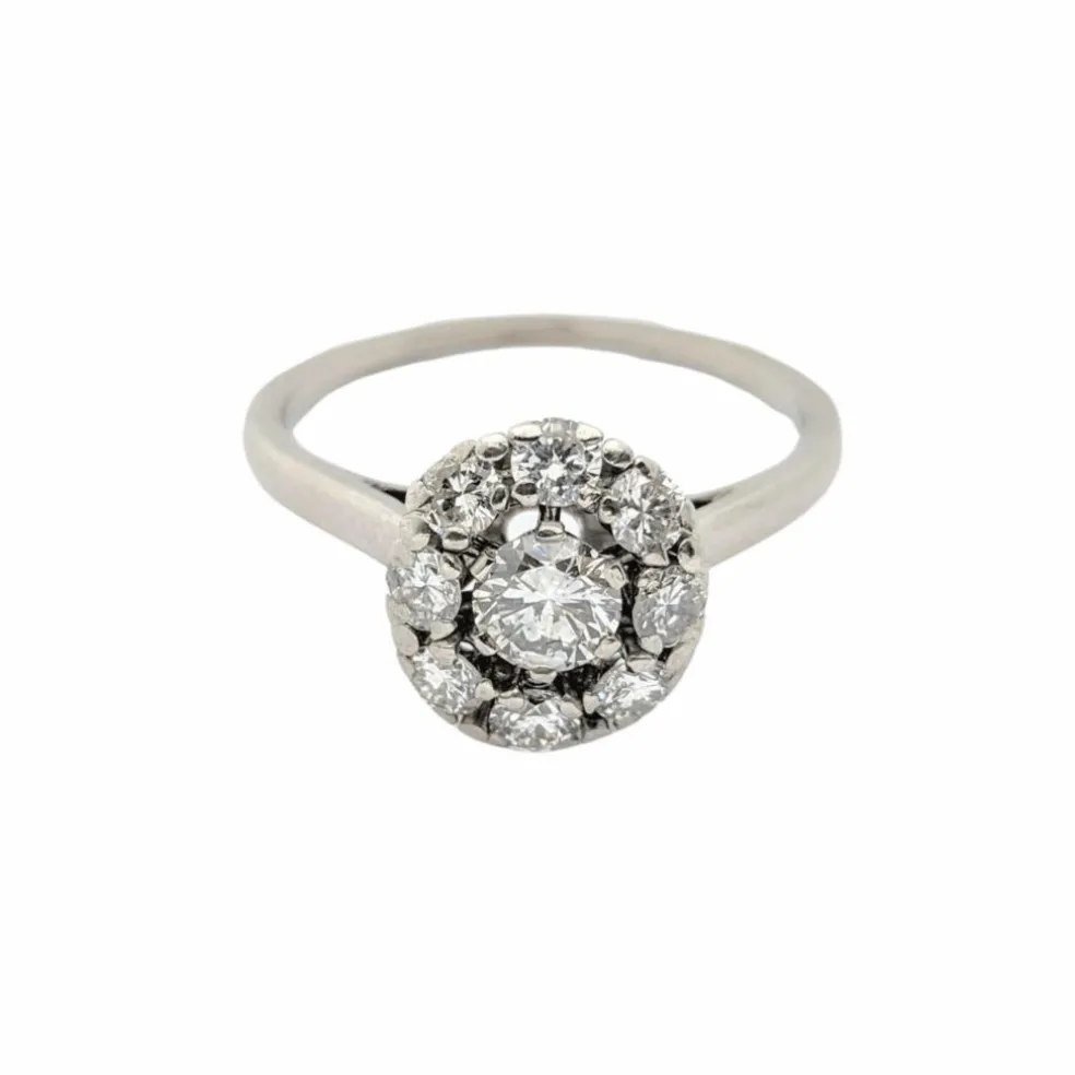 Bague Platine et diamants