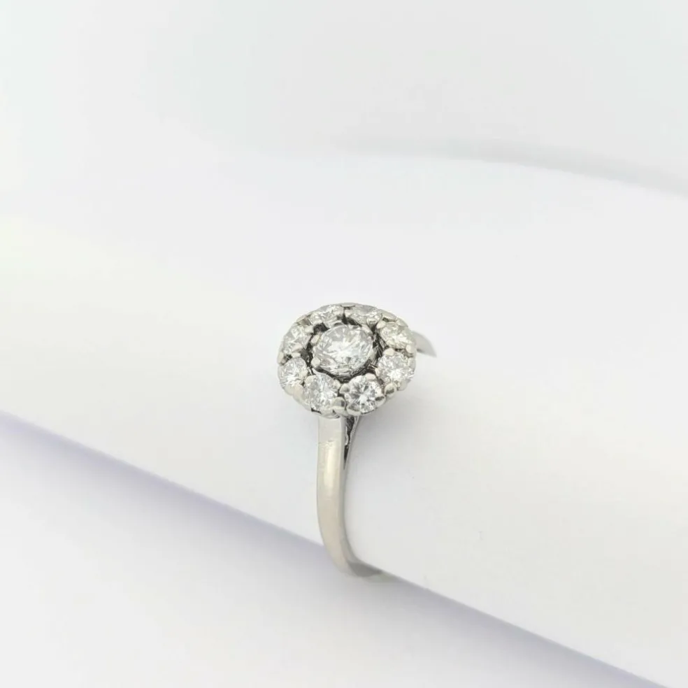 Bague Platine et diamants